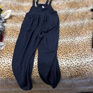 Navy Blue Women's Jumpsuit